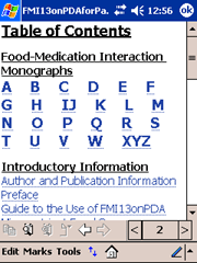 FMI13 on Pocket PC screenshot